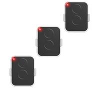 3 Pièces Bip Portail Universelle, telecommande pour nice, pour Nice Era ON2E ONE2 ON1E ON4E Émetteur 433,92 MHz 2Canaux Telecommande, pour avec Motorisations Portail et Garage, Portée jusqu’à 200m
