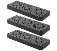 3 Pièces Boîte D'humidificateur à Cigares Rectangulaire Grosse | Triple Fenêtre, Cadre Étanche et Coque Lisse, Stabilise L’humidité, Nettoyage Facile, Recharge Simple