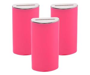 3 Pièces Boîte Plastique pour Lames Usagées, Rangement Sécurisé | Surface Lisse, Format Léger Compatible Boîte à Outils, pour Poseurs de Films, Barbiers, Stylistes, Domicile
