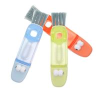 3 pièces Brosse de Nettoyage pour Couvercle de Bouteille, Manche Long | Accès aux Zones Difficiles, Format Détachable et Portable, Cuisine et Lavage, Gain de Place