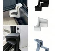3 pièces Butoirs de porte et fenêtre, cales de porte en caoutchouc souple, cales de porte, butées de porte supérieures, tampons de pour porte, ventouses anti-collision pour porte, cales multifonctionn