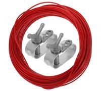 3 Pièces Câble et Cliquet, Kit 2,5mm en Acier | Gainage Pvc, Serrage Manuel par Treuil, Installation Simple, pour Hivernage et Maintien Sécurisé