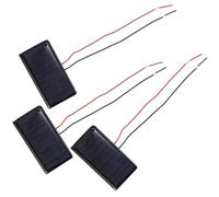 3 Pièces Cellule Solaire en Silicium Polycristallin Mini 5v 60ma