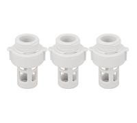 3 pièces Connecteur de bouchon de vidange de tuyau de piscine, adaptateur de tuyau de piscine, bouchon de Drainage d'eau pour pisci