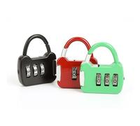 3 Pièces De Serrure À Mot De Passe À 3 Chiffres, Cadenas À Combinaison Multicolore, Serrure À Bagages, Armoire De Rangement Scolaire, Serrure À Combinaison Résistante Aux Intempéries Pour Salle De Spo