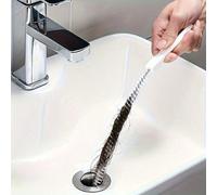 3 pièces Déboucheur, Éliminateur de cheveux d'évier, Brosse de nettoyage de tuyau d'évacuation flexible - Outils de débouchage, Accessoires de salle de bain 1 pièce,2 pièces,6 pièces,3 piècesAcier ino