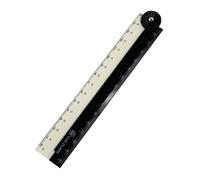 3 pièces/ensemble règle de dessin règles pliables claires règle pliante en plastique pour les étudiants de bureau utilisent 30 cm pliant droit mesure claire
