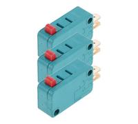 3 Pièces Interrupteur de Débosseleur à Bouton Poussoir 2 Broches | Boîtier Plastique, Contacts Métal, Connexion Directe Enfichable, pour Soudeuse à Goujons et Poignées