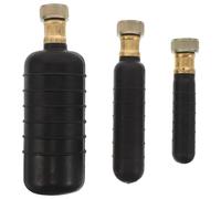 3 Pièces Kit de Débouchage de Canalisation, Vessie Noire | Outil Puissant pour Évacuations de Sous-sol et Conduites Wc, Usage Diy, Entretien Pratique, Noir