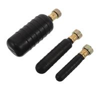 3 Pièces Kit Déboucheur de Canalisation D'égout, Caoutchouc Noir | Nettoyage des Canalisations, Usage DIY Simple, Action Douce, pour Conduites Principales et Systèmes
