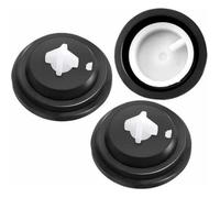 3 Pièces Membrane pour Robinet Flotteur, Rondelles de Diaphragme de Soupape, Diaphragme en Caoutchouc de Rechange pour Toilettes