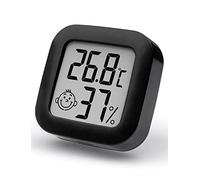 3 pièces - Mini Thermomètre Hygromètre Intérieur Digital à Haute Précision, Moniteur de Température et Humidimètre, Thermo Hygromètre Indicateur du Niveau de Confort