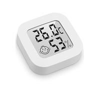 3 pièces - Mini Thermomètre Hygromètre Intérieur Digital à Haute Précision, Moniteur de Température et Humidimètre, Thermo Hygromètre Indicateur du Niveau de Confort
