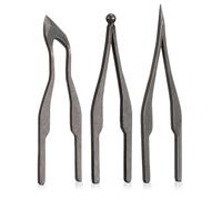 3 Pièces Outil de Pyrograveur Professionnel 30w-50w | Plumage de Pyrogravure en Alliage Nickel-chrome, Pointe Fil Haute Impédance, pour Cuir et Rondelles
