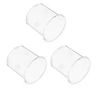 3 Pièces Passoire à Thé en Verre pour Théière Chinoise 600 Ml | Tamis à Mailles Fines, Filtre les Résidus, Entretien Facile, Accessoire de Remplacement pour Infusion