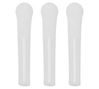 3 Pièces Pilon à Aliments en Céramique, Tige de Broyage Blanche | Usage Pharmacie Cuisine, pour Pilules et Herbes, Design Polyvalent, Maniement Simple, Finition Blanche
