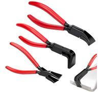 3 Pièces Pince Pliante Plieuse Tole,Pinces à Plier la Tôle Portable Costume,0°,45°et 90°,Mini Jeu de Pinces à Tôle de 22 mm,Outil de Ferblantier pour Toiture Plier et Lisser la Tôle