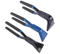 3 Pièces Pinces pliantes Pince à border droites 0°, 45° et 90° pour Couvreur, Plombier - Outil de couvreur éprouvé (bleu et noir) Hopzty