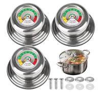 3 Pièces Poignée Couvercle Casserole | Pour AMC Boutons de Couvercle Poele, Compatible Avec les Ustensiles de Cuisine à Filetage de 5 mm