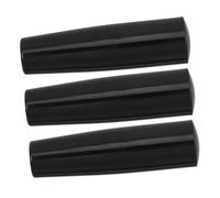 3 Pièces Poignée de Broche à Barbecue M10x100 Mm en Bakélite Noire