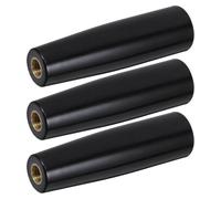 3 Pièces Poignée de Rôtissoire Barbecue Rotatif M10x100 MM | Manivelle Détachable, Rotation Fluide, Trou Rond de Fixation, Remplacement Pratique pour Tournebroche, Perceuse à Colonne