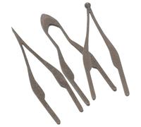 3 Pièces Pointes de Stylo à Pyrogravure en Fil de Fer | Alliage Nickel-chrome, Métal Solide, Compatible 30w-50w, Connexion Standard 1mm pour Atelier
