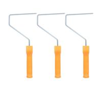 3 Pièces Porte-rouleau à Peinture Réglable, Léger | Acier au Carbone et Plastique, Rangement Compact, Transport Pratique, pour Peinture Murale et Plafond