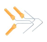 3 Pièces Porte-rouleau à Peinture Réglable Poignée, Montage Facile | Acier au Carbone et Plastique, Rangement Pratique, Transport Aisé, pour Travaux de Peinture Murale