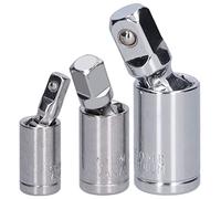 3 pièces pour liquet, Jeux de Cardan Douilles Joint Universel Impact Augmentateur Réducteur Adaptateur Pivotant, Adaptateur de douille pivotante à joint universel
