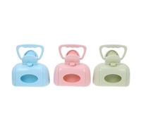 3 Pièces Ramasse-crottes pour Animaux, Pince à Déjections | Nettoyage Extérieur des Déchets, Prise Confortable, Usage Polyvalent, pour Chien et Feuilles, Outil Pratique
