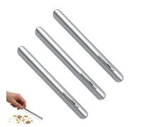 3 Pièces Ramasse-Miettes en Aluminium pour Table Grattoir À Miettes avec Bord Arrondi pour Un Nettoyage Efficace, Outil Durable avec Clip Portable, Accessoire De Nettoyage pour Maison Et Restauration