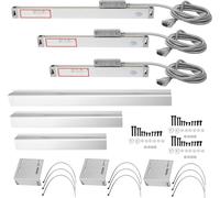 3 pièces Règle linéaire 5ŠÌm Codeur numérique de précision pour JC800 DRO (200 mm, 400 mm, 500 mm)