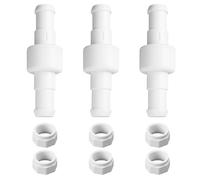 3 Pièces Roulement à Billes Pivotant Compatible avec Les Pièces Polaris | pour Tuyau de Nettoyeur de Piscine avec 6 Écrous D20, 180, 280, 380, 480 Pro, 3900 Sport