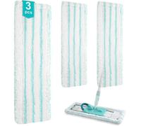 3 Pièces Serpillères de Rechange pour Leifheit Profi XL en Kit,47x17cm Microfibre pour Leifheit Profi Micro Duo XL Housses de Rechan