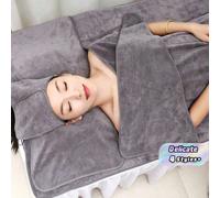 3 pièces Serviettes de salon absorbantes, serviettes à bords lisses et absorbantes, convenant pour les cheveux, la poitrine, l'oreiller, idéales pour le spa, le salon de massage, le salon de beauté, l