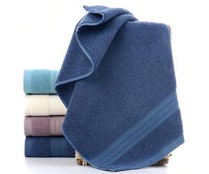 3 pièces Set de serviettes, Doux et agréable à la peau, Absorbant, Non pelucheux, Non décolorant, Serviettes de bain, Set de serviettes de visage minimaliste, Usage domestique, 33*73cm/12.99x28.74in, 