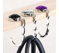 3 pièces/set En Alliage De Zinc Crochet De Sac , Multifonction Bureau Suspendu Clip Support Pour Domicile Alliage de zinc