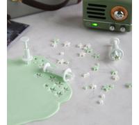 3 pièces/set Moule en plastique biscuit créatif design étoile pour cuisine Taille UniquePolychlorures de vinyle