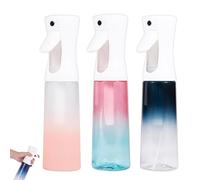 3 Pièces Spray Brumisateur Kit, 300ml Vaporisateur Cheveux à Fine Brume Continue, Pulverisateur Cheveux pour la Coiffure, le Jardinage, les Fleurs, les Pulvérisateurs pour Plantes