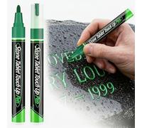 3 Pièces Stylo Marqueur Doré pour Pierre Tombale, Stylo pour Pierre Tombale, Stylo de Retouche Etanche pour Pierre,Stylo de Peinture Imperméable pour Restauration de Lettres de Pierre Tombale