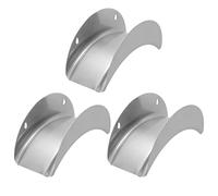 3 Pièces Support Tuyau Arrosage Mural, Porte Tuyau Arrosage Mural en Acier Carbone, Support de Conduite d'eau Arrosage pour Jardin