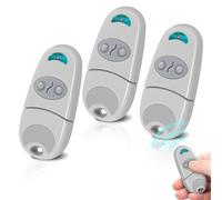 3 Pieces Telecommande Portail, 433,92 MHz Telecommande Porte de Garage, Télécommande C@me Compatible Avec 433,92 MHz Telecommande EV, NA, EE, 2 Canaux