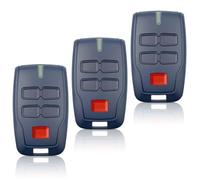 3 pièces Télécommande pour portail BFT MT B RCB4,433.92Mhz 4 boutons 4 canaux Bleu Rolling Code pour Rolling BFT MT B RCB04 R1 CLEAR ICE RCB02 VINEYARD