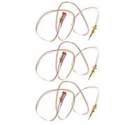 3 Pièces Thermocouple de Sécurité 70cm pour Foyer Extérieur | Accessoire Léger, Arrêt Automatique et Allumage Rapide, pour Chauffage de Terrasse et Cheminée