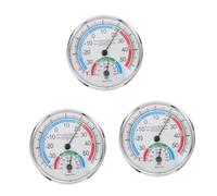 3 Pièces thermomètre 2 en 1 hygromètre Accessoires th101b Métal