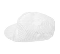 3 Pièces Toque de Chef Unisexe en Polyester Blanc Cuisine Traiteur | Léger et Confortable, Style Simple et Moderne, Usage en Cuisines et Lieux de Service, pour Femmes et Chefs