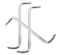 3 Pièces Tournevis Coudé à Double Tête, Petit Plat | Acier Chrome-vanadium, Serrage Précis Changement Rapide Cruciforme, et Fente Zones Difficiles