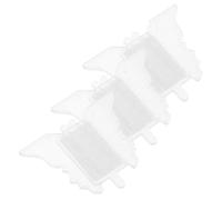 3 Pièces Verrou de Fenêtre sans Perçage en ABS | Compatibilité Rail, Protection Supplémentaire pour Baies Coulissantes et Fenêtres Basses, Usage Locatif