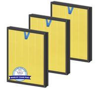 3 pièces Vital 200S Filtre de rechange pour LEVOIT Vital 200S purificateurs d'air, LAP-V201S-WEU, Soins aux animaux de compagnie, filtre HEPA H13 True, filtres à charbon actif 3 en 1, Vital 200S-RF-PA