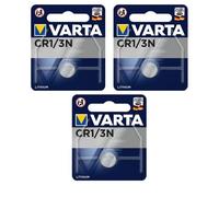 3 piles Varta CR1/3
